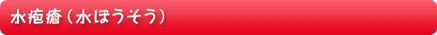 水疱瘡（水ぼうそう）