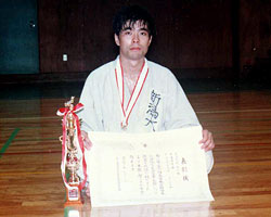 柔道に夢中だった学生時代